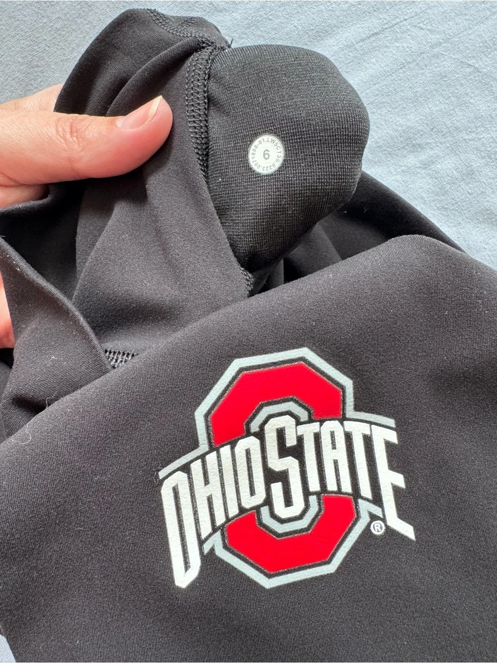 Lululemon Align High-Rise Leggings Ohio State Buckeyes Black Size 6